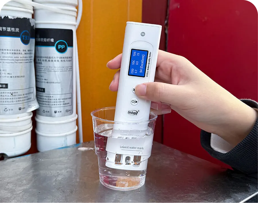 Water Quality Testing by Atharva Aqua technicians